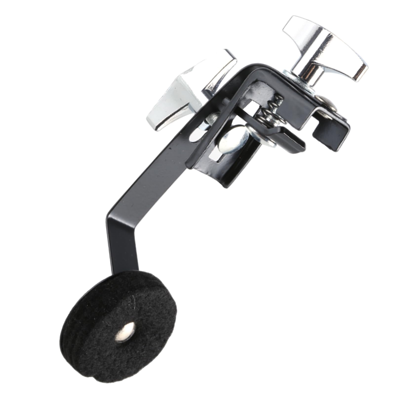 QIEIEI Clamp On Drum Dampers Metal Felt Drum Mute Silencers Muffler Clamp On Tone Control Muffler for Musical Parts
