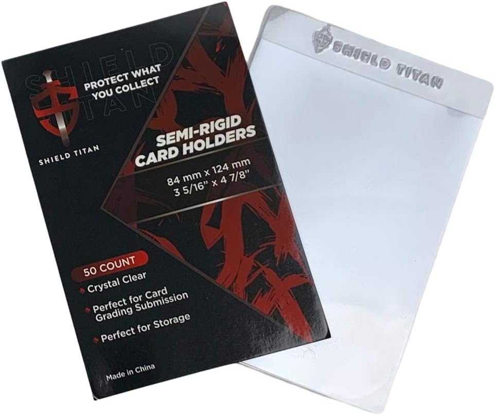 Nеw Arrіvаlѕ SHIELD TITAN - Semi-Rigid Card Holders - 200 Pack Nеw Arrіvаlѕ SHIELD TITAN - Semi-Rigid Card Holders - 200 Pack