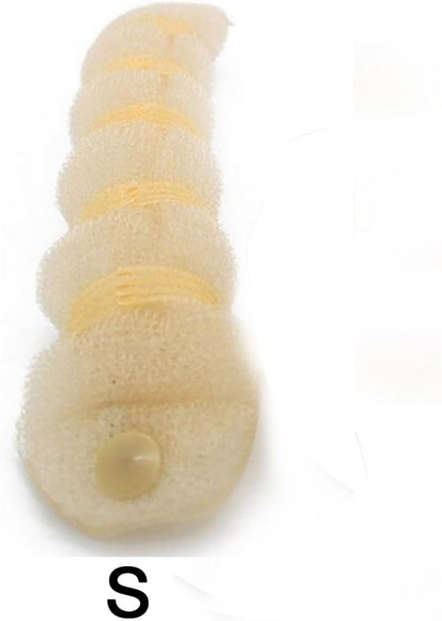 beiguoixia Creative Caterpillar Shape Women Quick Bun Maker Holder Ball Hair Accessories