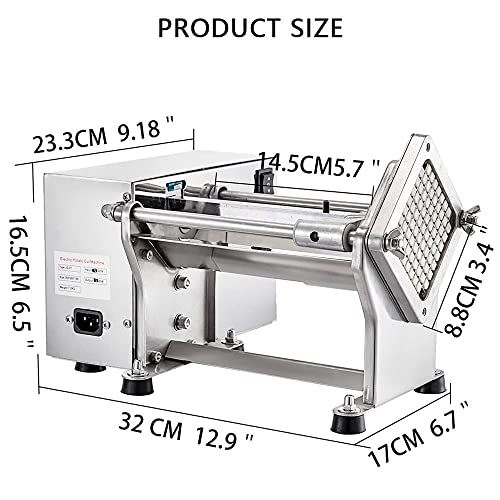 Commerciële Franse Fry Cutter Elektrische Aardappel Cutter Machine Automatische Friet Maker Hoog Volume Aardappel Snijden Voor Keuken Restaurant Gebruik - Image 3