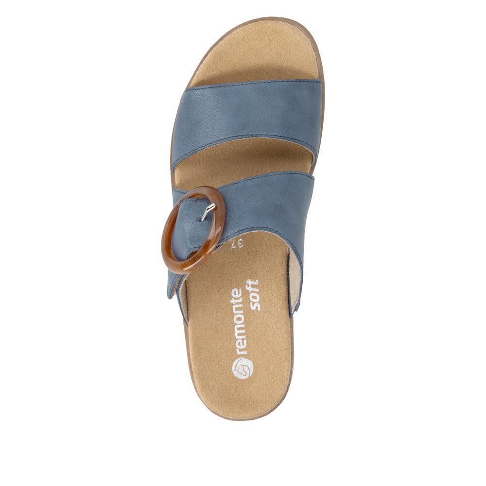 Remonte Damen Pantolette D0Q51, Frauen Slip On,lose Einlage