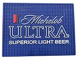Michelob Ultra Bar Mat Professional Spill Mat Wait Station Drip Mat 12x9 Coaster