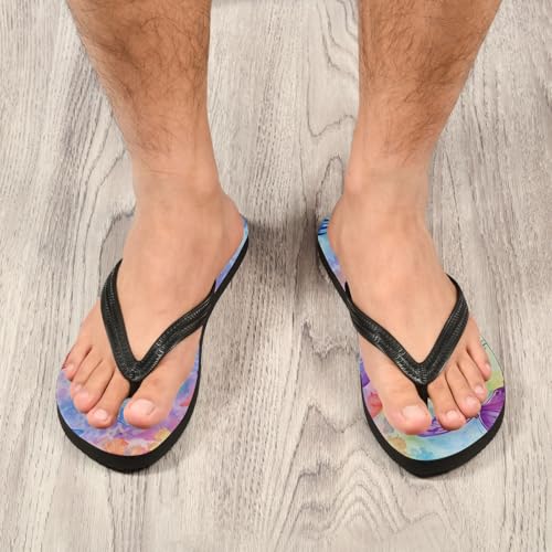 Women Beach Summer Casual Flip Flop Colorful ButterflyQuick Dry Sandals Slipper for Men 214a45224