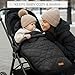 Warm and Cozy Winter Stroller Cover for Baby - Waterproof Bunting Bag with Soft Fleece Lining and Universal Fit for Strollers - Protective Footmuff Blanket for Ultimate Comfort in Wind, Rain & Snow