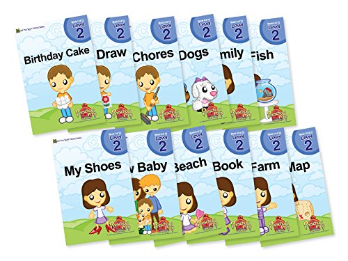 Meet The Sight Words - Level 2 - Easy Reader Books (Boxed Set of 12 Books)