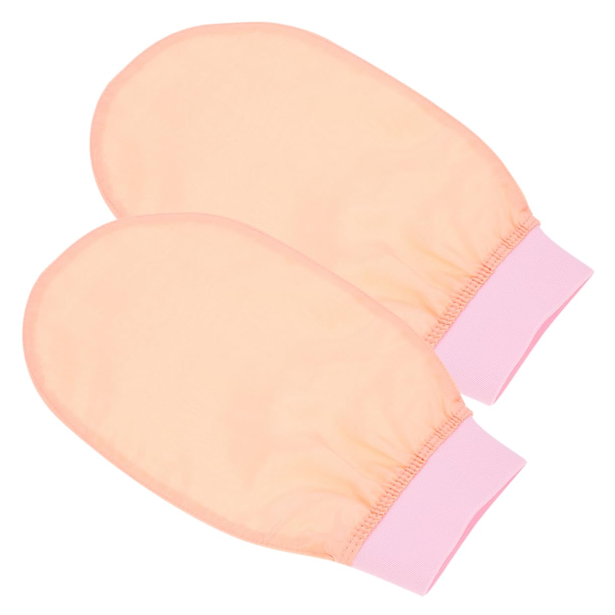 Baluue 6stücke Exfolierende Handschuhe Für Hautreinigung Wiederverwendbare Bad-handschuhe Für Sanftes Peeling Und Massage Für Körper Und Gesicht Rosa Lotus