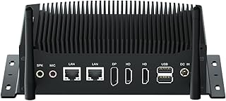 WEIDIAN Fanless PC, Industrial Mini PC, Core i7-10810U (up to 4.90 GHz), 2HD+DP Triple Display, 2RS232/RS422/RS485 COM, 2R Price In India