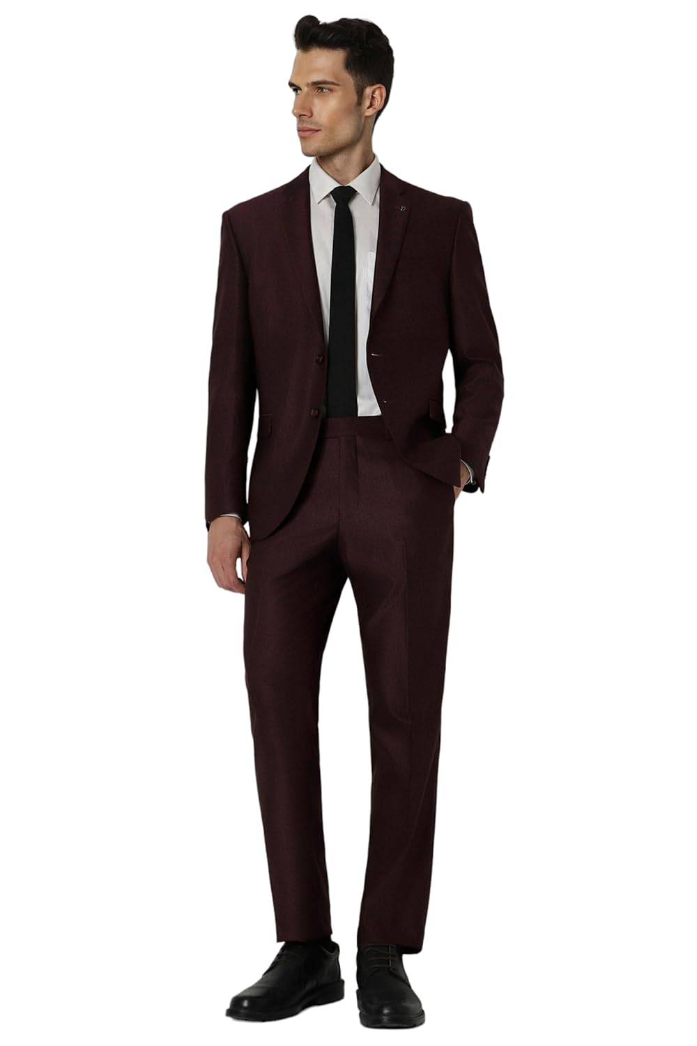 van heusen Men's Polyester Blend Two Piece Suit-Dress Set-picture-52