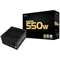 ROSEWILL Gaming 80 Plus Gold 550W Power Supply / PSU, PHOTON Series Full Modular 550 Watt 80 PLUS Gold Certified PSU with Silent 135mm Fan and Auto Fan Speed Control, 5 Year Warranty