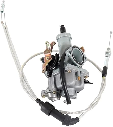 Carburador PZ30 de 1.181 in para motocicleta VM26 de 1.181 in Carb con doble cable acelerador bomba aceleradora Racing 200cc 250cc para Keihin ABM