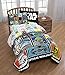 Jay Franco Kids Sheet Set with Fitted, Flat Sheets & Pillow Cover - Ultra-Soft Bedding with Pillowcase for Room Decor, Multi - Star Wars, 4 Piece Full