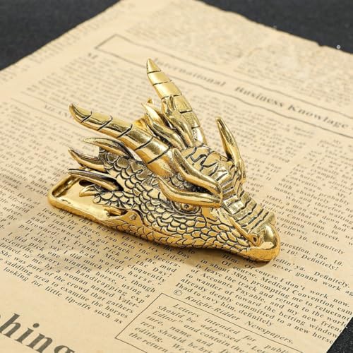 Trombone de note dragon en métal : support de page rigide et durable - 6