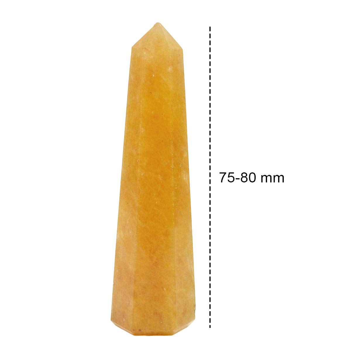 Citrine Crystal Pencil - Reiki Healing & Energy -5