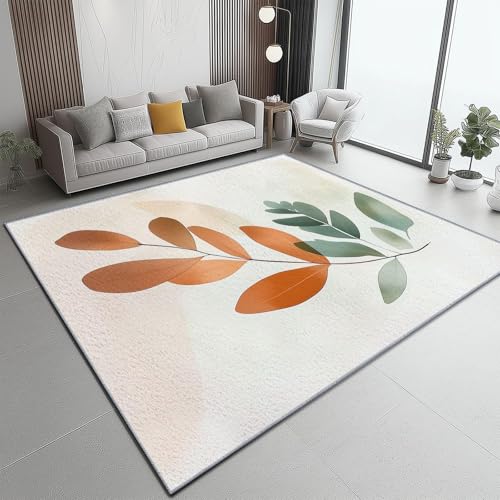Tapis moderne abstrait antidérapant et doux pour salon - 6