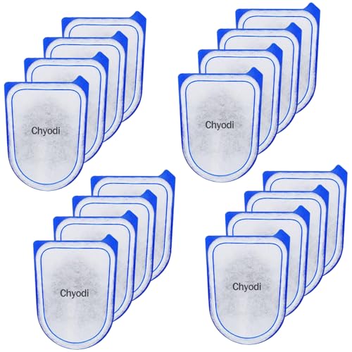 Image of 16 Pack Carbon Filter Cartridges Compatible with Tetra Whisper EX30 /EX45 /EX70 Filters, Replacement Filter Cartridges