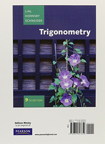 Trigonometry / Algebra Review