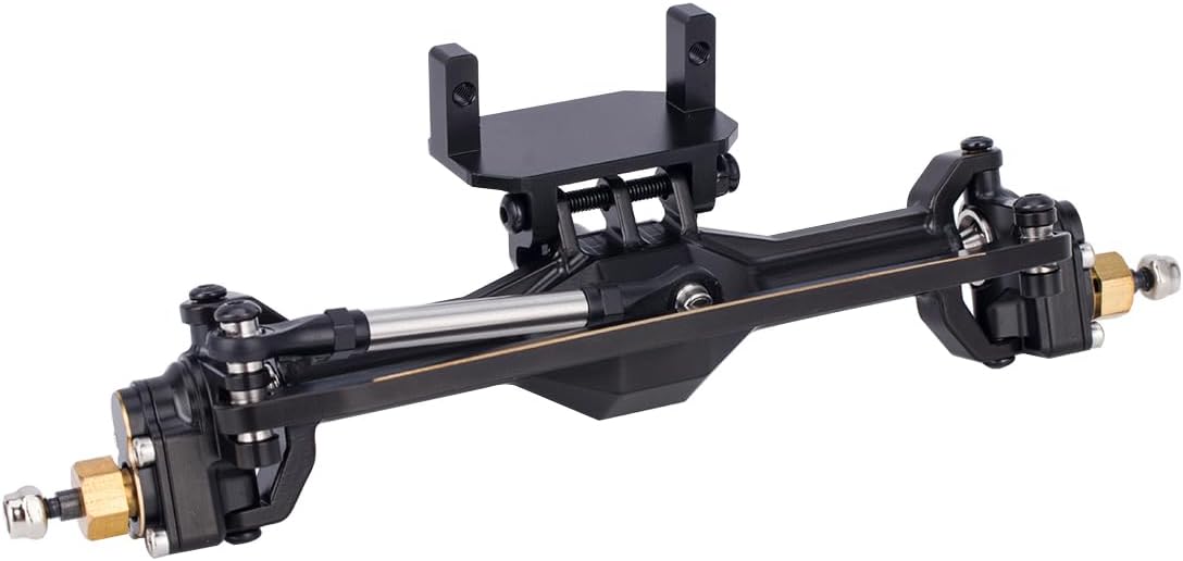 TRX4M Brass Portal Axles 216.4g Widen +10mm with Lay Down Servo Mount & Links for 1/18 RC Crawler TRX4-M Axle Upgrade Parts