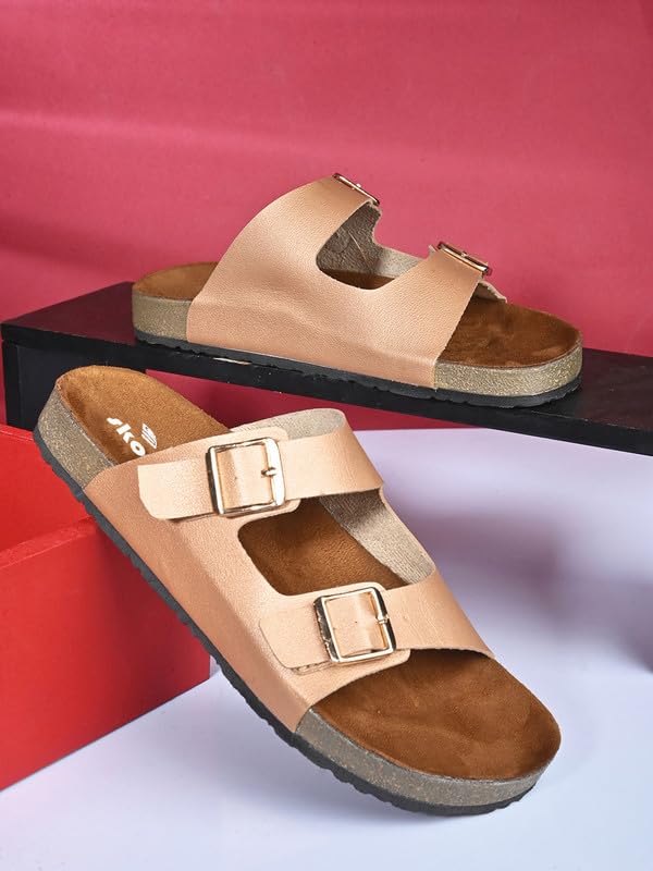 Image of Skora Cork Flat Sandal for Women