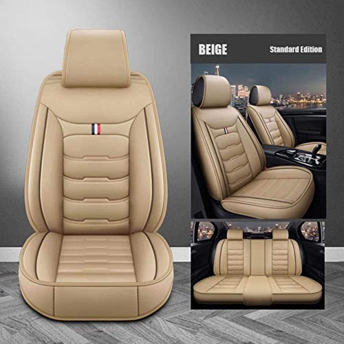 ➤ 【Design completamente chiuso e antiscivolo】: questi coprisedili per auto sono eleganti e moderni, progettati a 360 ° completamente chiusi e in forma, il lato interno è dotato di un fondo antiscivolo, dopo l'installazione sarà fissato saldamente Sul sedile dell'auto e non scivolerà mai, proprio come il sedile dell'auto originale. Copri i tuoi interni vecchi e sbiaditi, dando al tuo veicolo un aspetto fresco.
