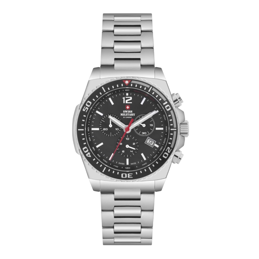 Swiss Military by Chrono Analogue Black Dial Mens Watch-SM34093.01 (B0CG9YNN1Q) Amazon Price History, Amazon Price Tracker