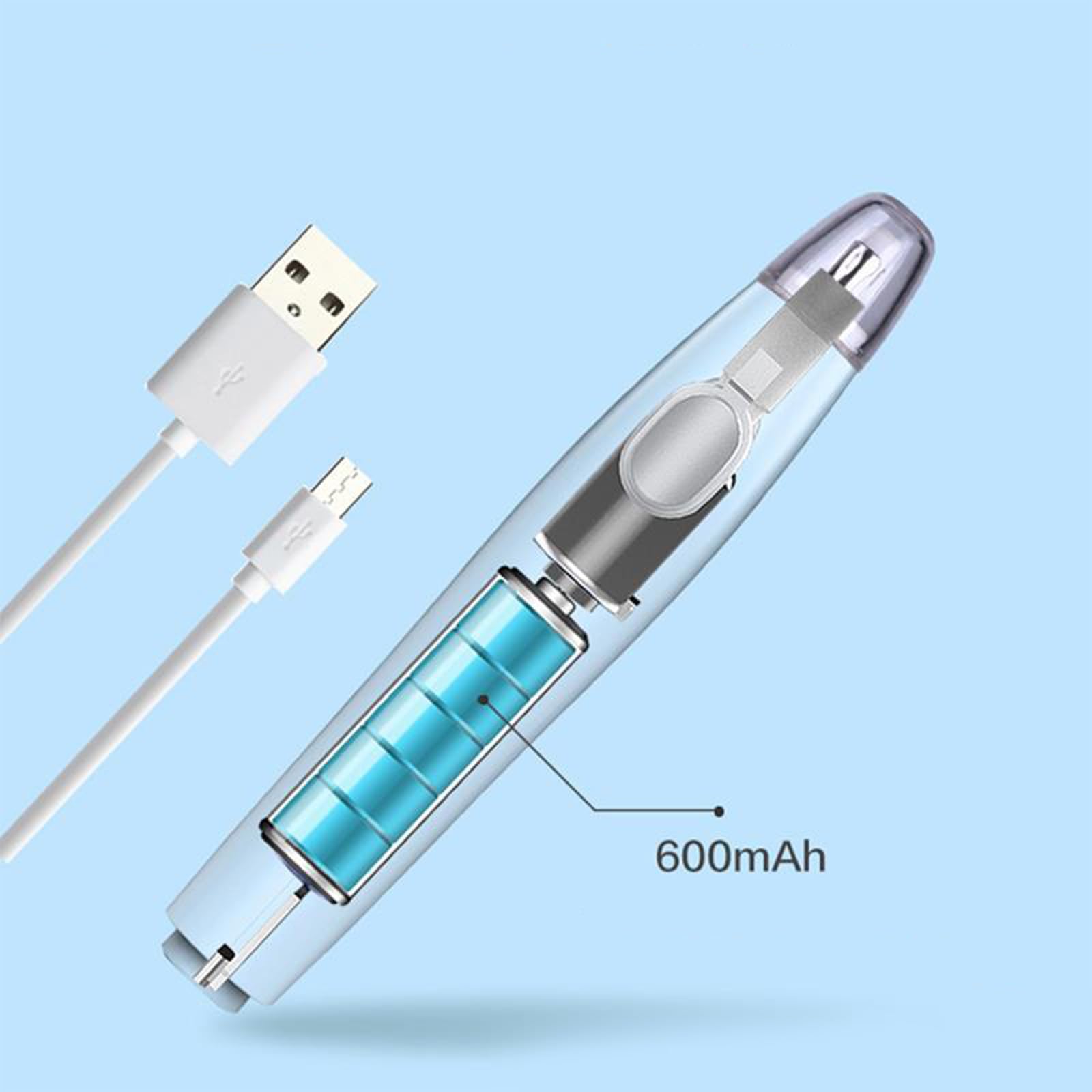 Gomme électrique pour artiste débutant avec 16 recharges Gomme électrique automatique pour dessin, croquis et loisirs créatifs