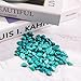 EZEELAI Tumbled Chips Stones Green Turquoise Crushed Crystal Quartz 3 Lb, Polished Natural Aquarium Gravel Rocks Gemstone Pebbles for Fish Tank, Vase Fillers, Succulent Plants Decor