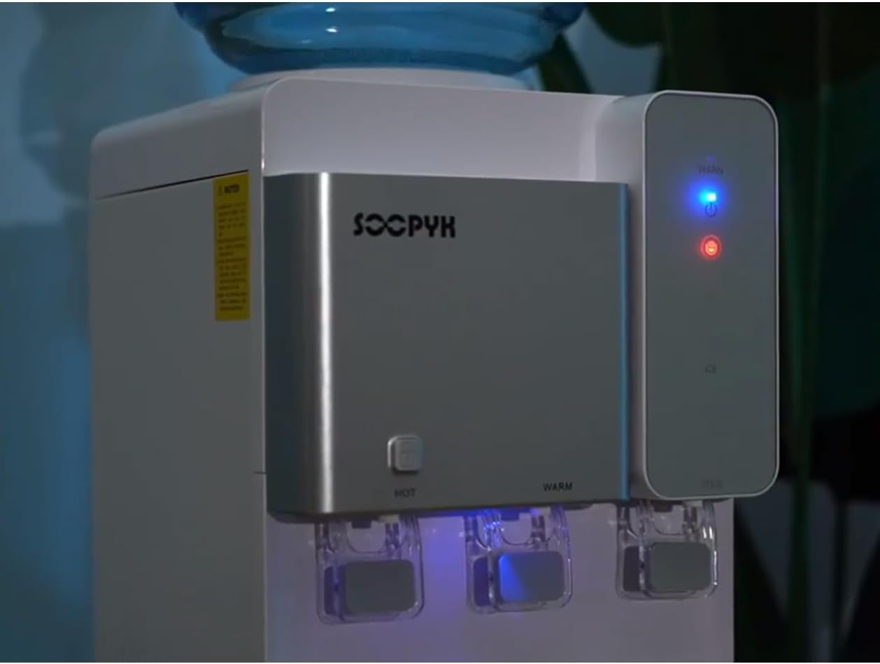 Image showing ice making capabilities: 7 minutes for fast ice making, 9 pieces per cycle, and 27 lbs daily capacity. Text also states 'NOT KEEP ICE FROZEN'.