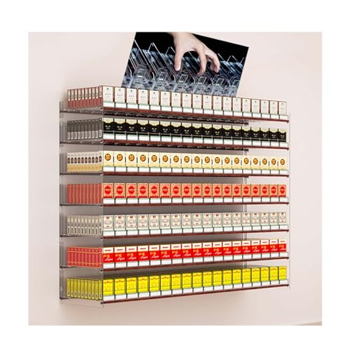 Vitrina acrílica con empujador automático...