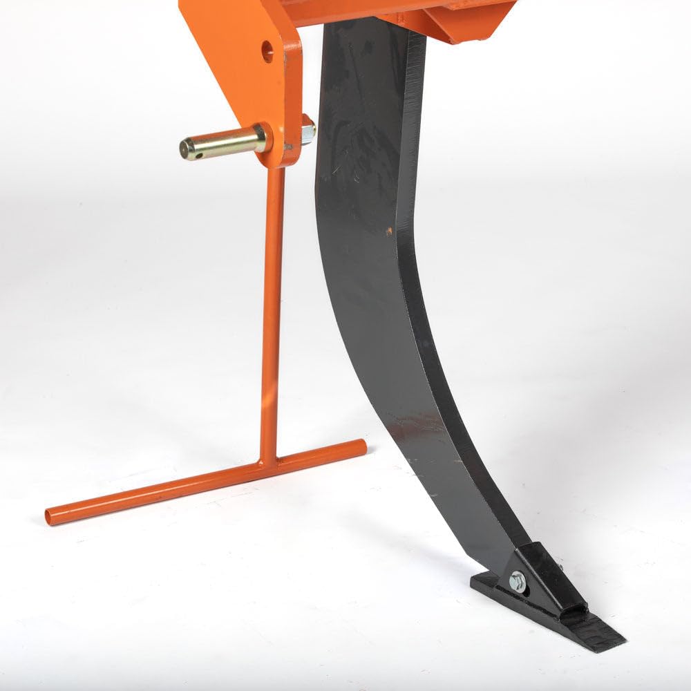 Titan Attachments 3 Point Subsoiler Attachment Fits Category 2 Tractors, Fixed Single Tine Ripper, Hardened Steel Tooth Breaks Through Hard Ground, Install Water Lines or Wires