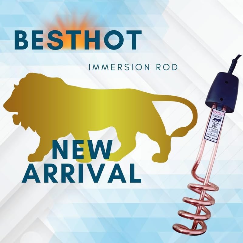 Image of 1500W RapidHeat Technology Electric Copper Water Heater Immersion Rod | Instant Heating (Not Shockproof)
