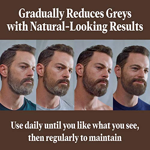 Just for Men Control GX Multipack, 2 in 1 Grey Reducing Shampoo and Conditioner and Mustache and Beard Wash, Gradually Colors Grey Hair, 4 oz. Bottles - image 8