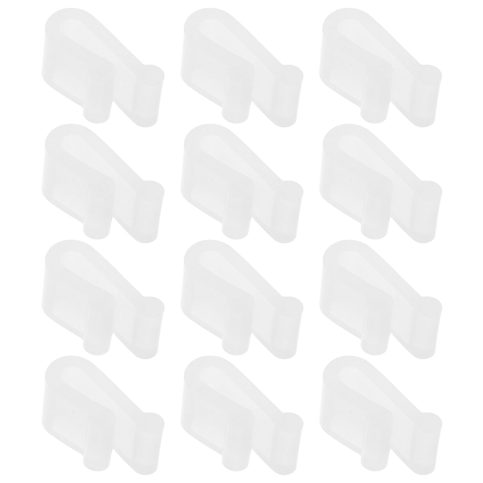 Clips de silicona antideslizantes para proteger y apilar ollas y sartenes pack de 12 piezas