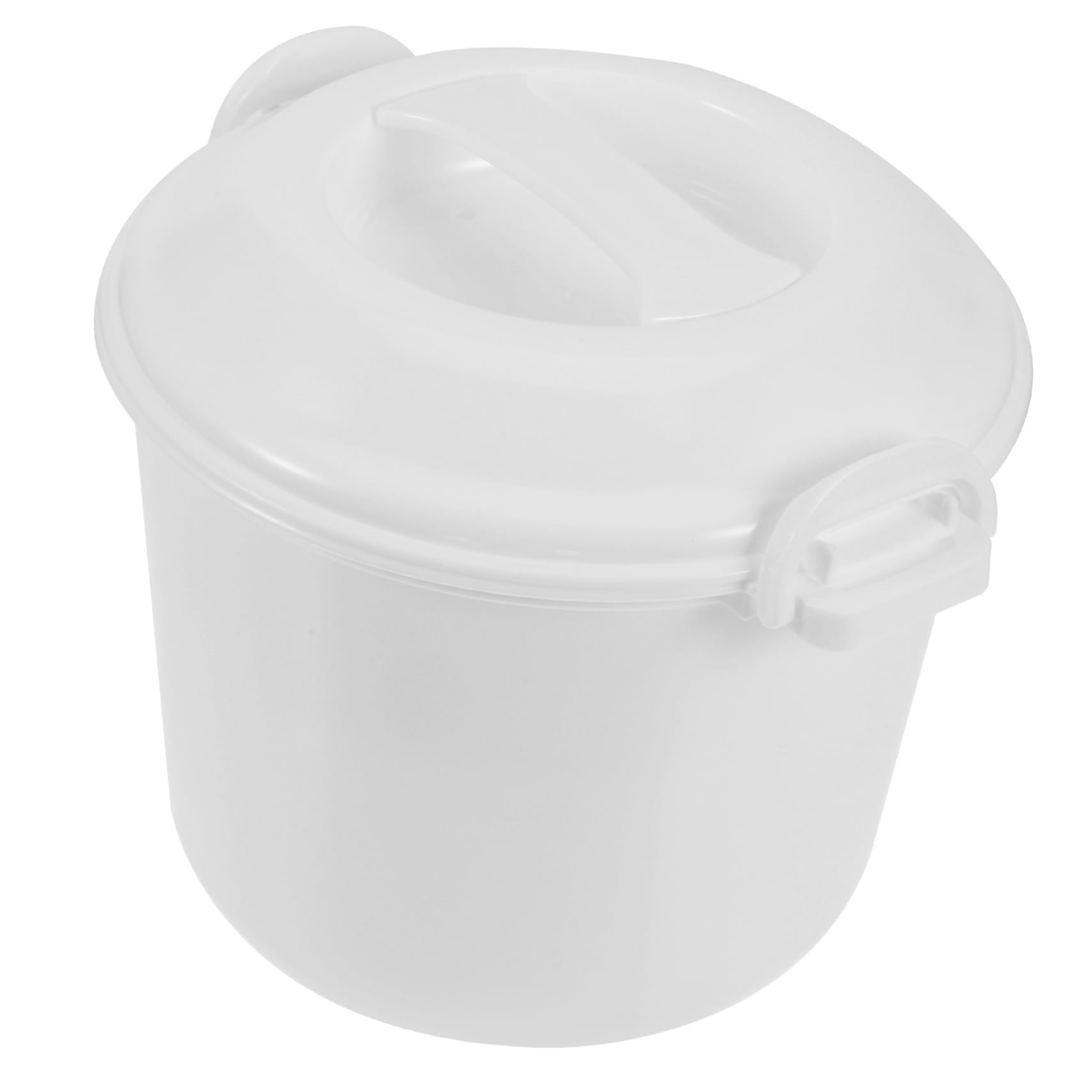 ULTECHNOVO 1Set Microwave Rice Cooker with Lid Portable Rice Container for and Steaming for Family Meals Reusable Kitchen Tool for Prep