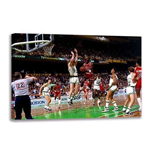 Póster de Michael Jordan en lienzo 50x70 cm para decoración moderna de salón