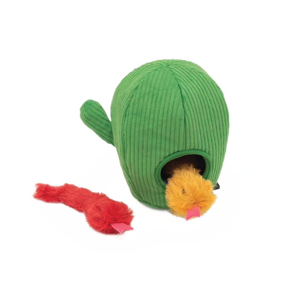 ZippyClaws Burrow serpientes en cactus evita el aburrimiento y los arañazos en los muebles