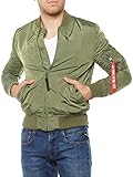 Alpha Industries Herren Jacke Ma-1 TT, Grün (Sage-Green 01), X-Large