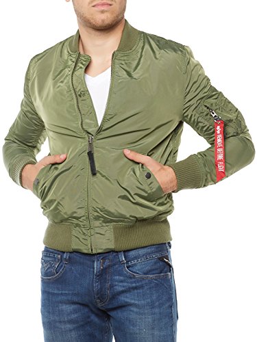 ALPHA INDUSTRIES Ma- 1 TT Giacca Bomber, Verde