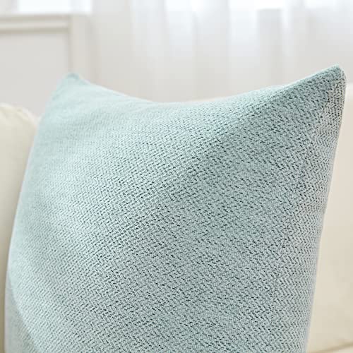 Anickal Pillow Covers 18X18 Inch Set Of 2 Decorative Throw Pillow Covers Square Accent Cushion Case For Couch Sofa Living Room Farmhouse Home Decoration #TOP2