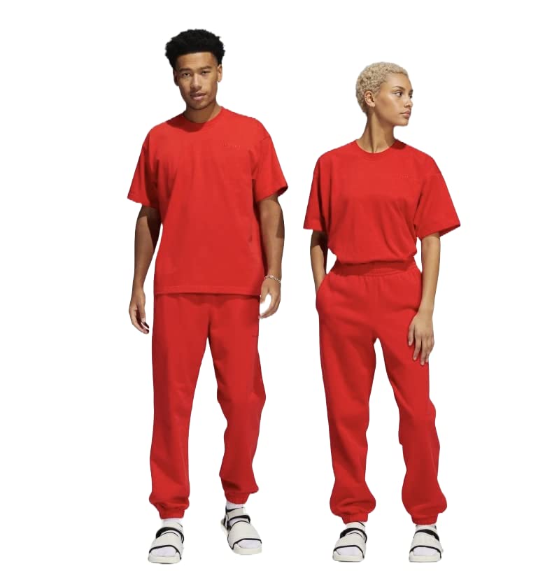 Pantalon de jogging Adidas Pharrell Williams Vivid Red en taille S pour homme et femme