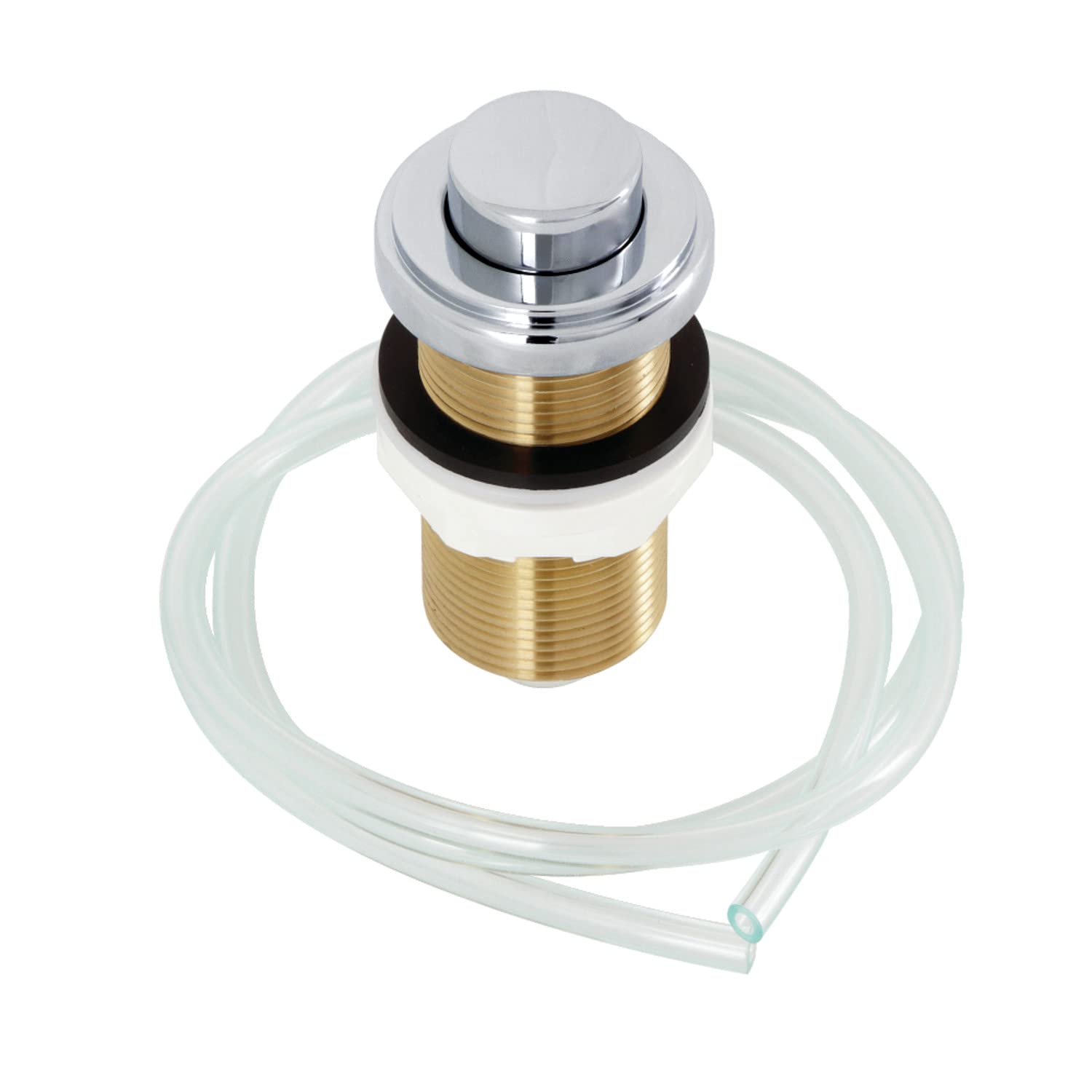 Bouton de commutation d'air Kingston Brass KA211 Trimscape en chrome poli durable