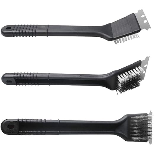 Grill Brush + Scraper - Extra Strong 2 in