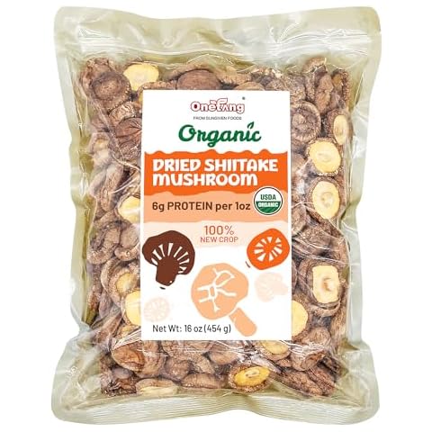 ONETANG Organic Dried Shiitake Mushrooms Cover