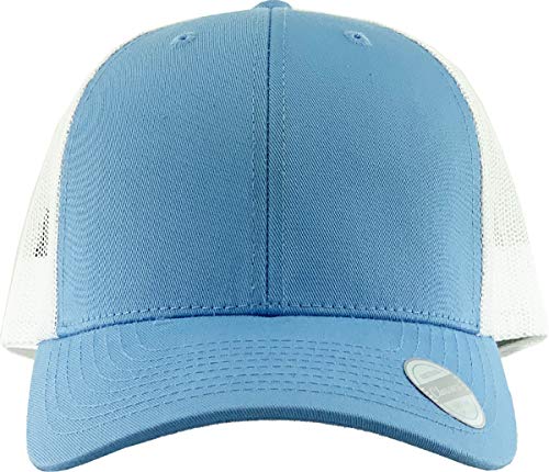 Image of Classic 6 Panel Cotton Twill Mesh Trucker Cap Hat Adjustable Snapback Hat