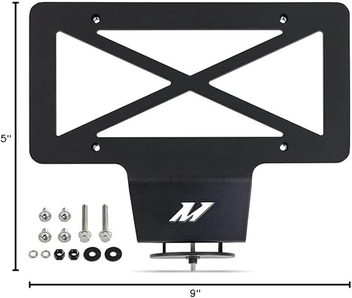 Miniatura 6 de Mishimoto Kit de reubicación de matrícula, compatible con Ford F-150, 2015+