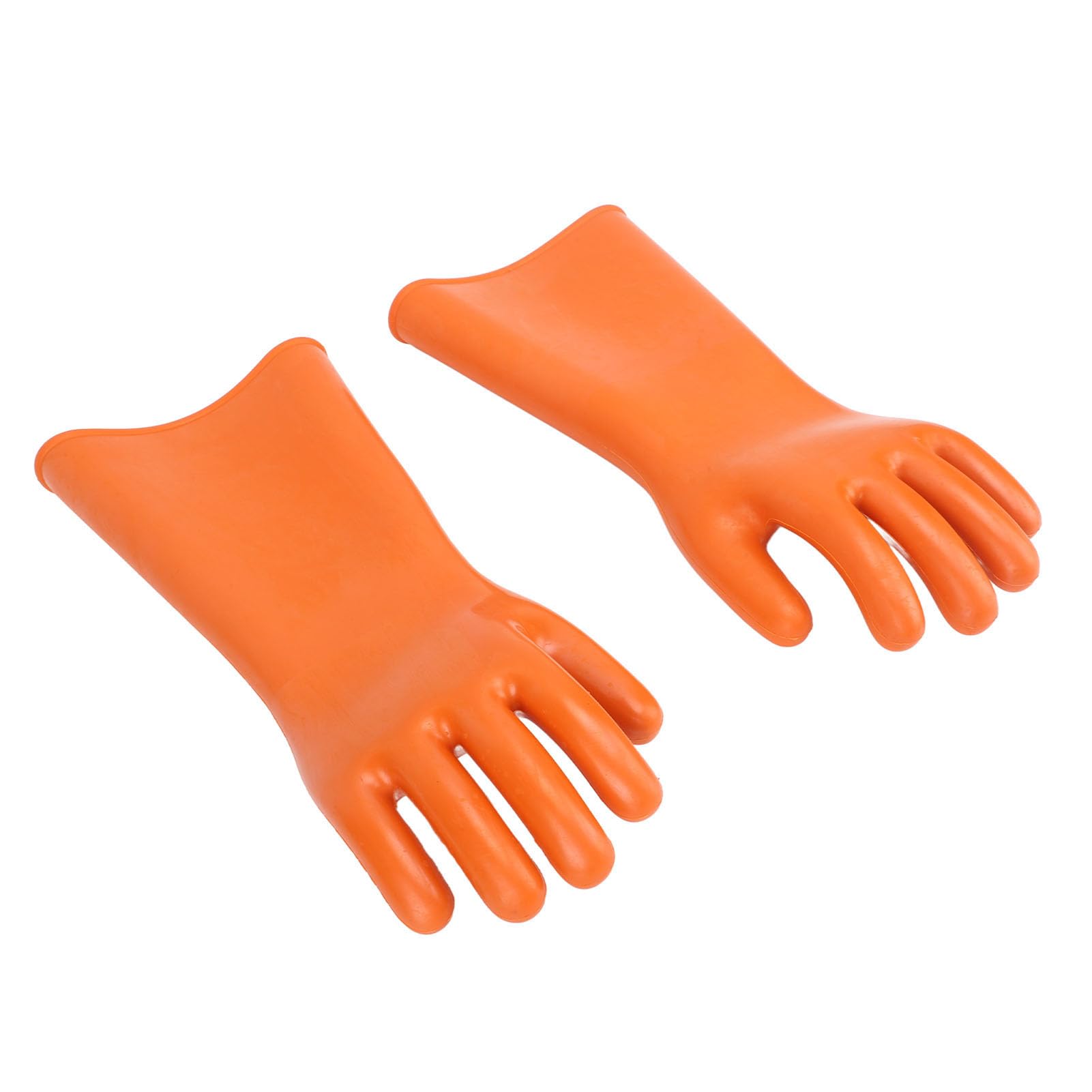 Guantes de goma 35KV Protección aislante de trabajo de alto voltaje no estática para jueces de línea