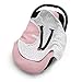 EliMeli Einschlagdecke für Babyschale 100% Baumwolle - Leichte Baby Decke für Autositz aus Waffelstoff und Musselin für den Sommer und Frühling, universal z.B. Maxi Cosi (Rosa - Zygzak)