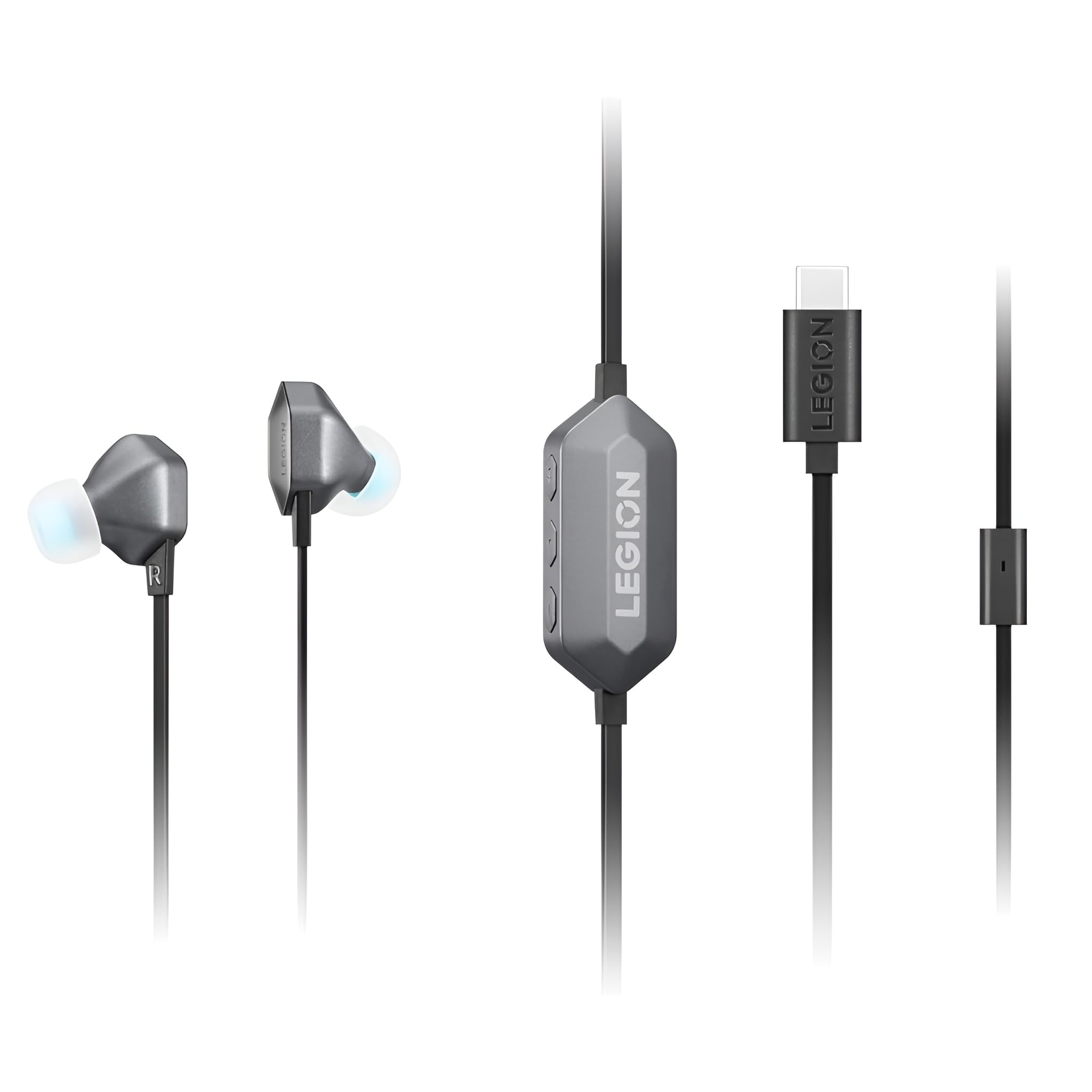 Lenovo Legion E510 7.1 RGB Gaming In-Ear Headphones (USB-C)