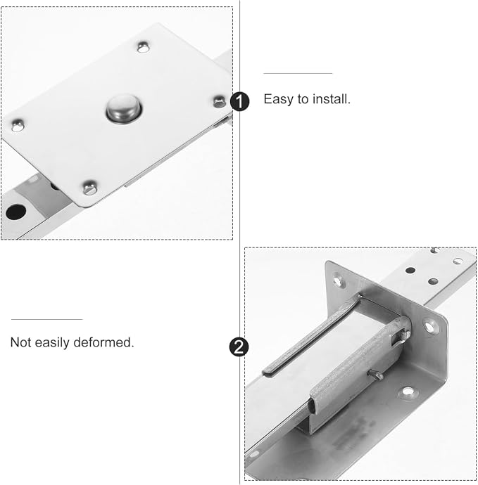 Soporte Metalico Repuesto Para Reposacabezas Silla Peluquería miniatura 9
