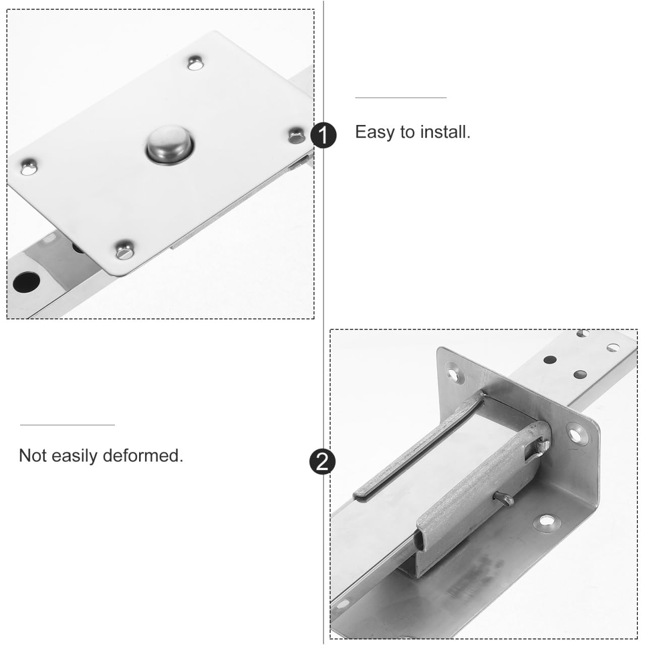 FOMIYES Supporto Poggiatesta Ricambio Per Poltrona Da Barbiere Staffa Sollevabile in Ferro Accessorio Ergonomico Per Saloni Parrucchieri Installazione Facile E Veloce