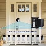 S7 Adjustable Anti-Theft Ring Video Doorbell Angle Mount Compatible with Ring Video Doorbell 1/2/3/4 Wi-Fi Enabled Video Doorbell